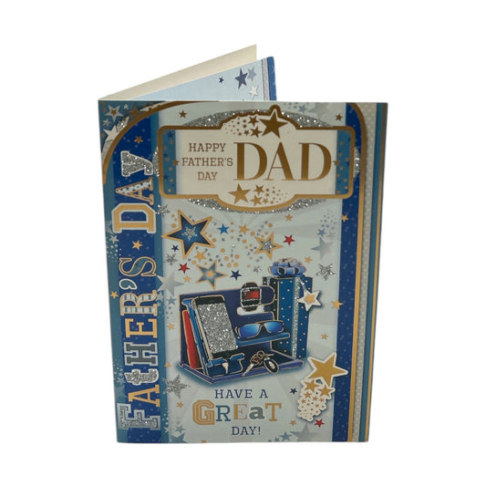 For Dad Men's Accessories Design Father's Day Card