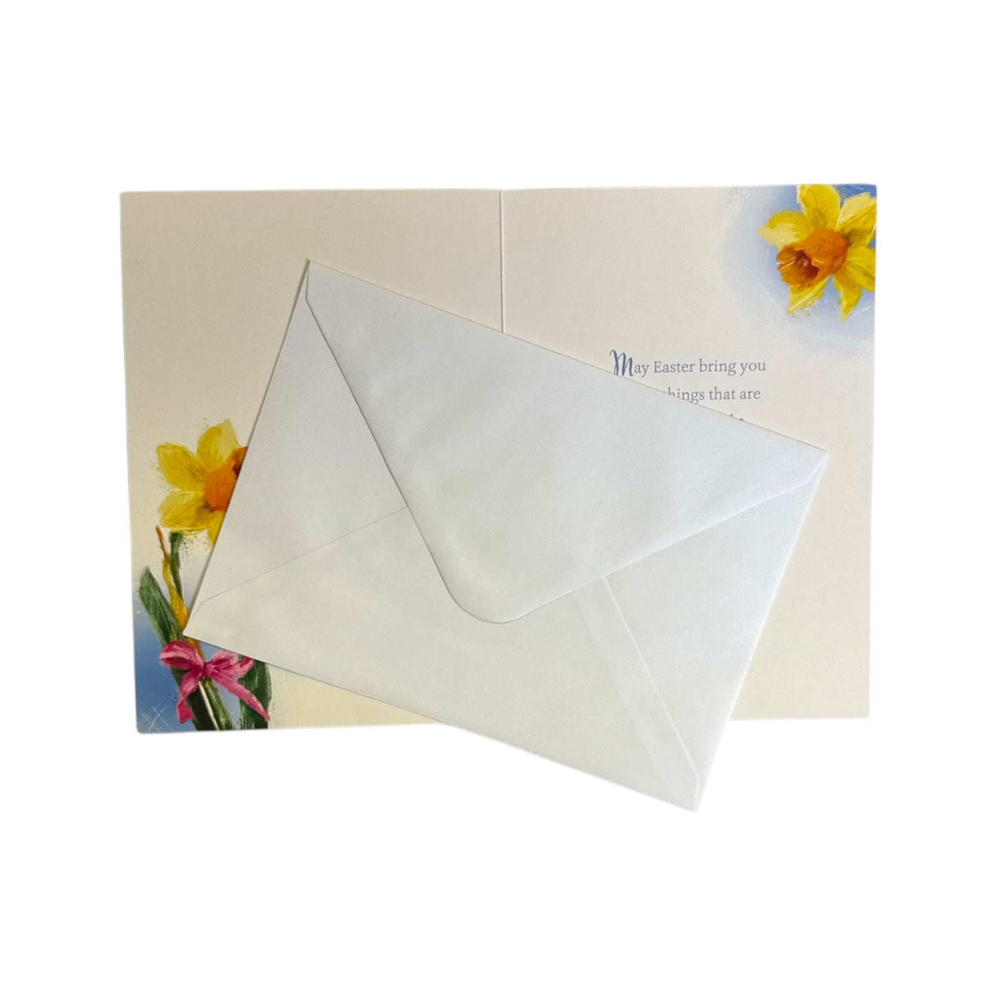 To All The Family Beautiful Yellow Flower Design Easter Card