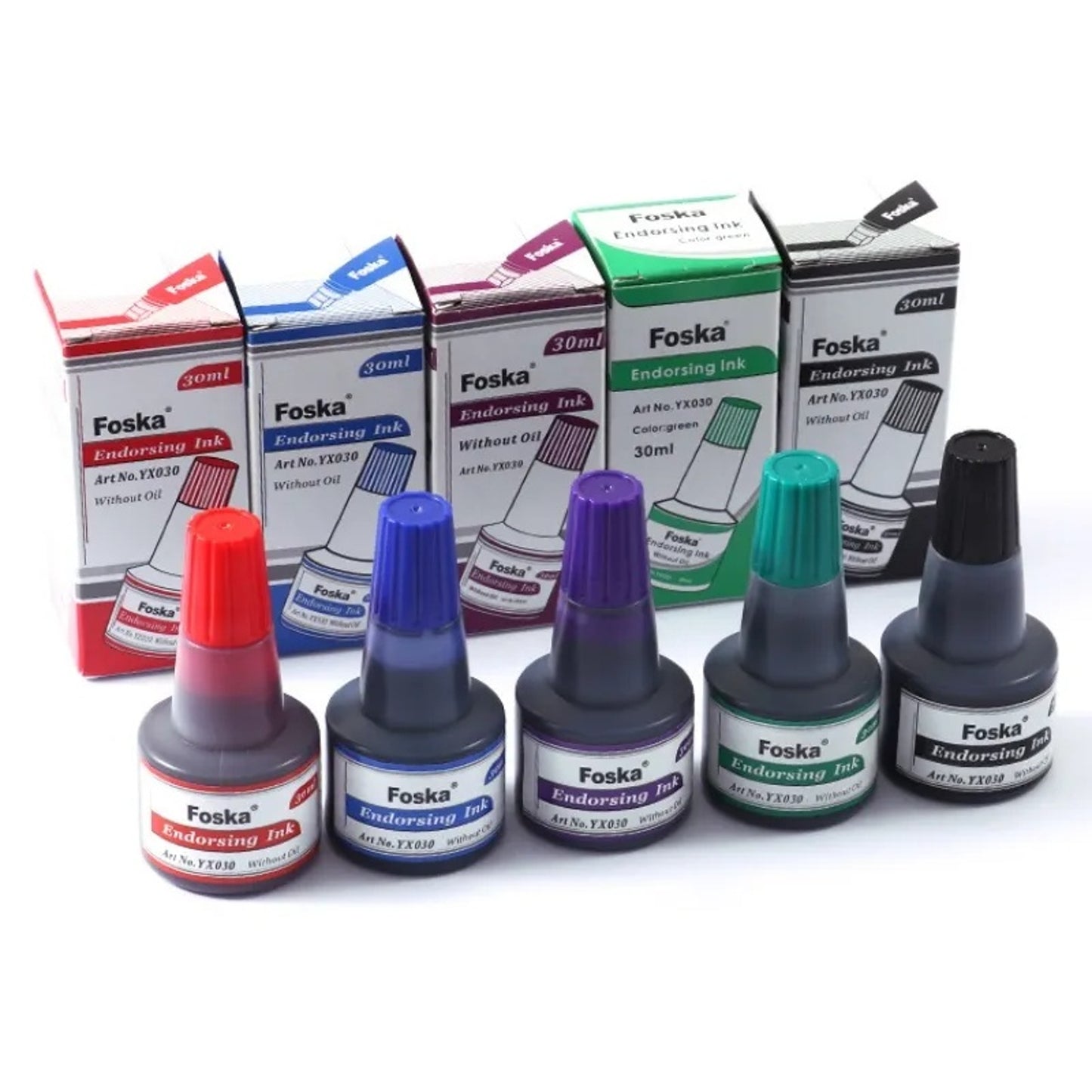 30ml Red Endorsing Ink