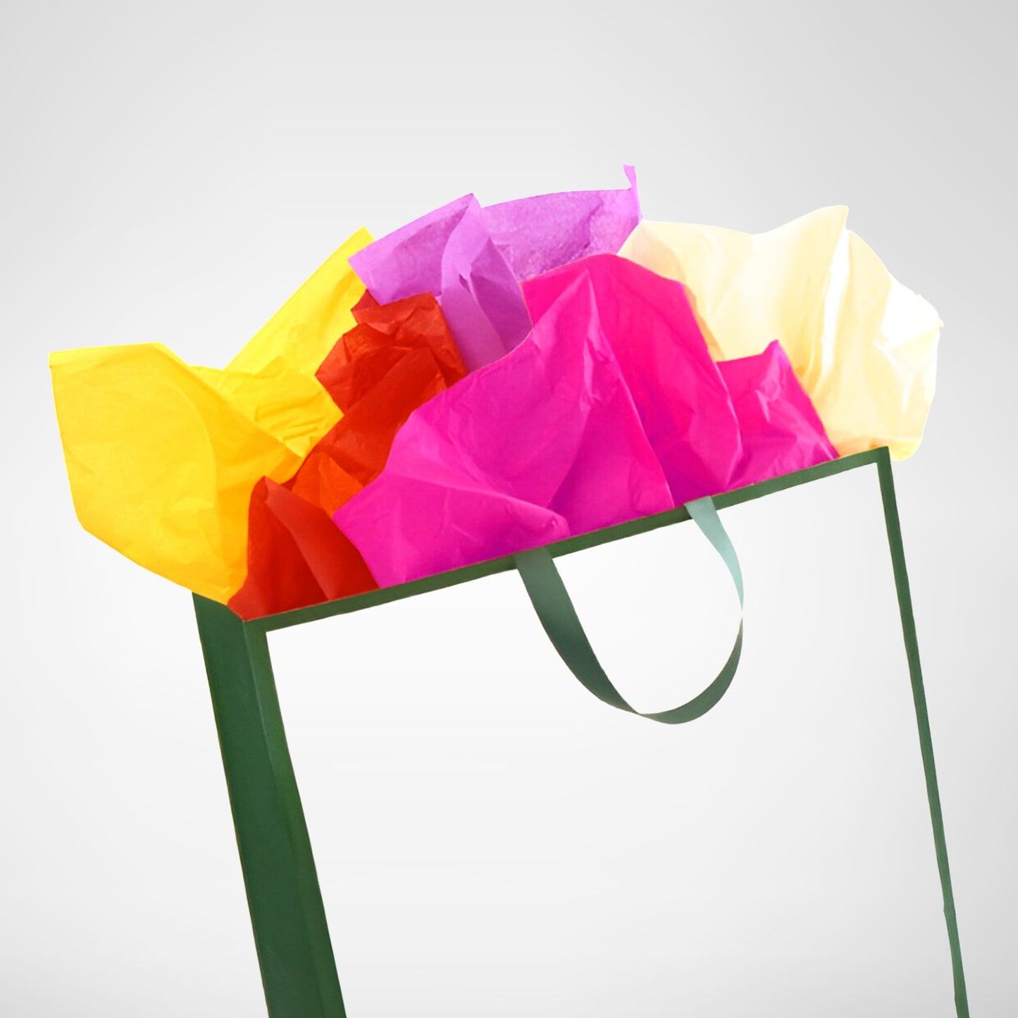 Pack of 10 Assorted Coloured Acid Free 50 x 70cm Tissue Paper Sheets