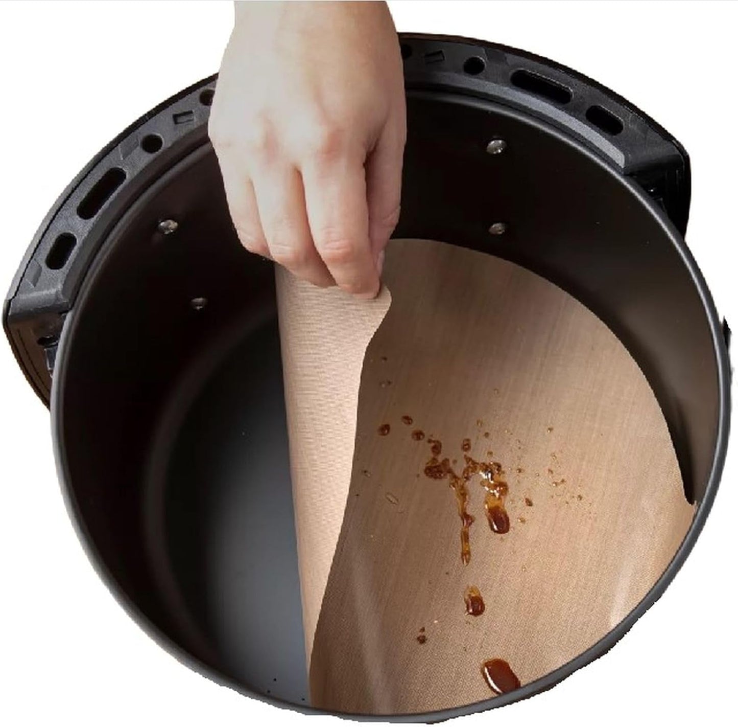 Single Sealpack Reusable Air Fryer Liner, Round 24cm