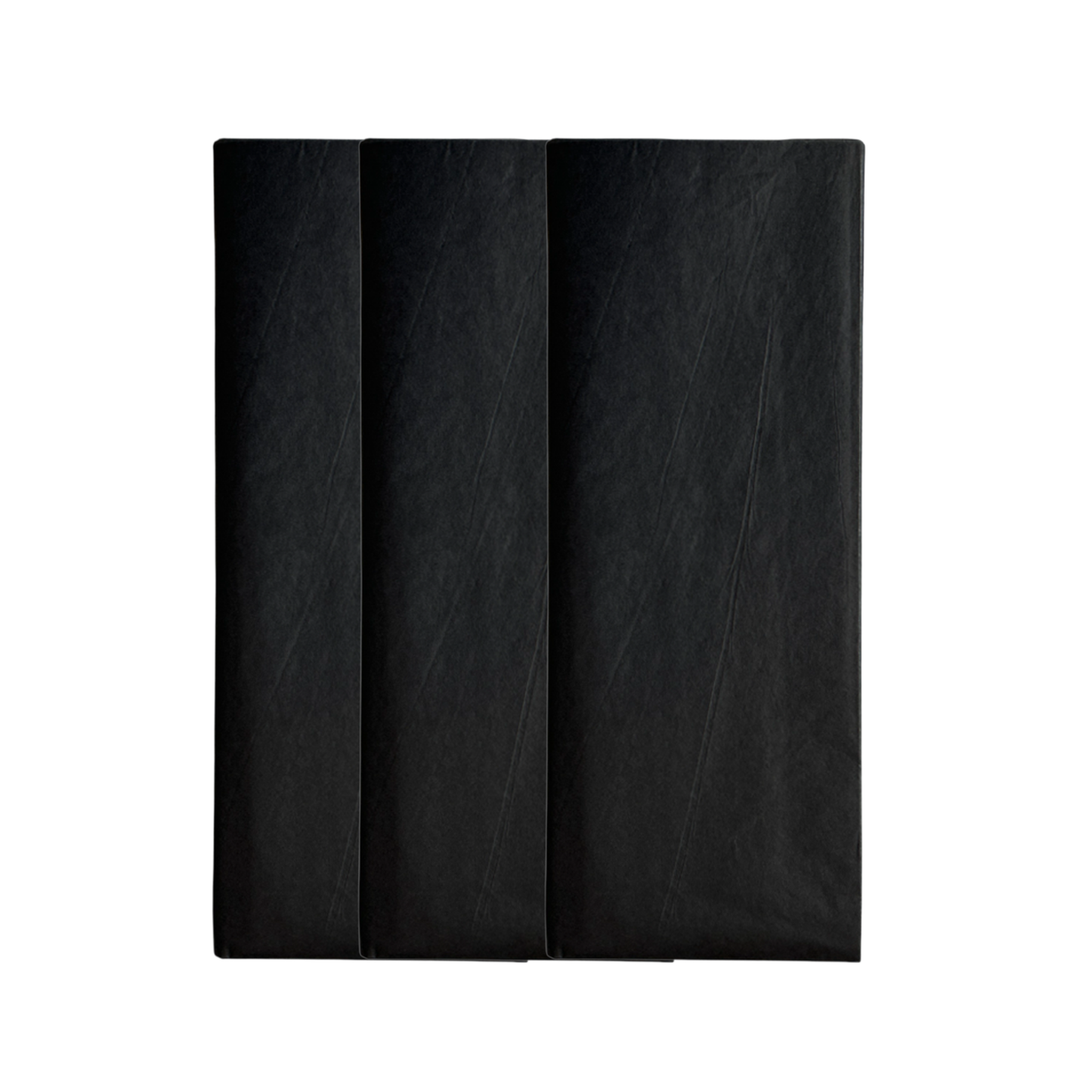 Pack of 200 Black Acid Free 50 x 70cm Tissue Paper Sheets