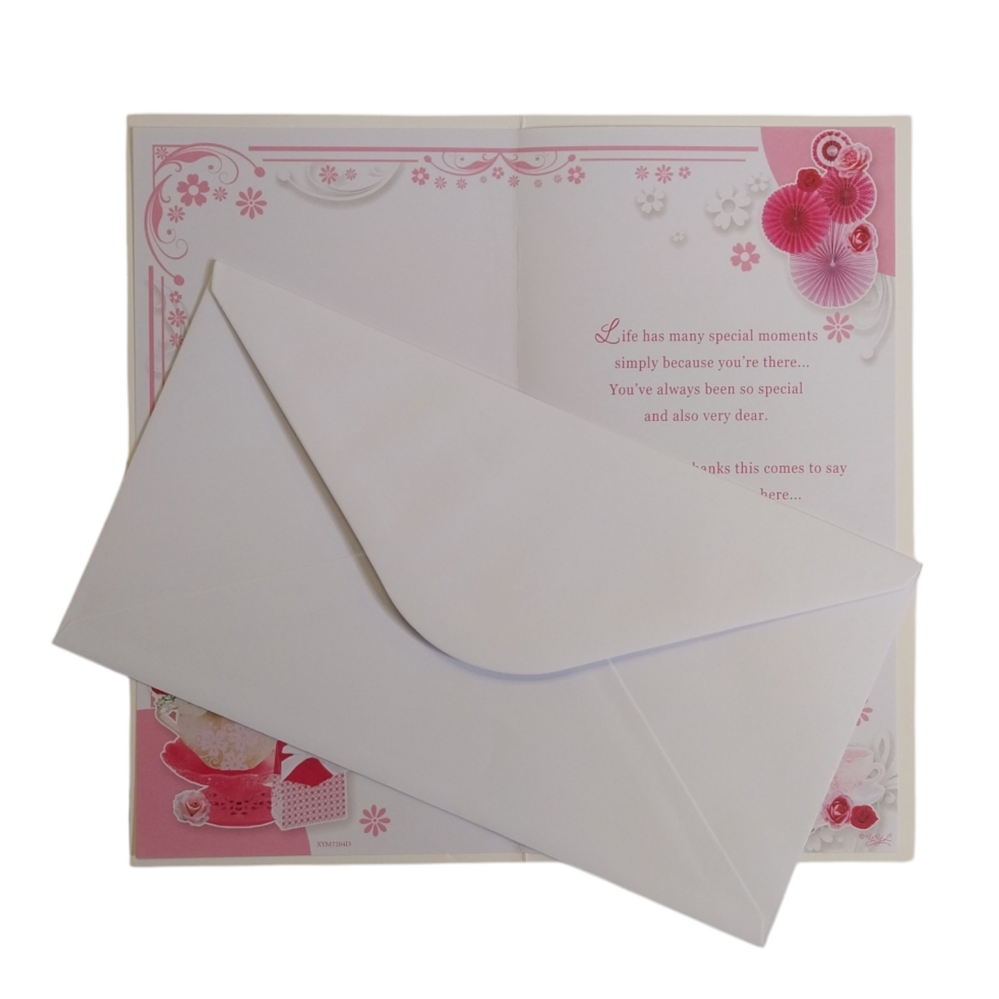 To My Partner Floral Tea Pot Sentimental Design Mother's Day Card