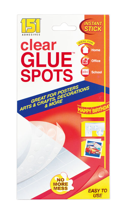 Clear Glue Spots