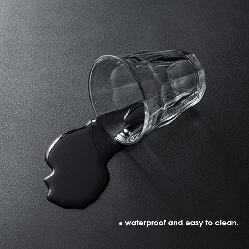 Office Desk Black Writing Mat 90 x 43cm 