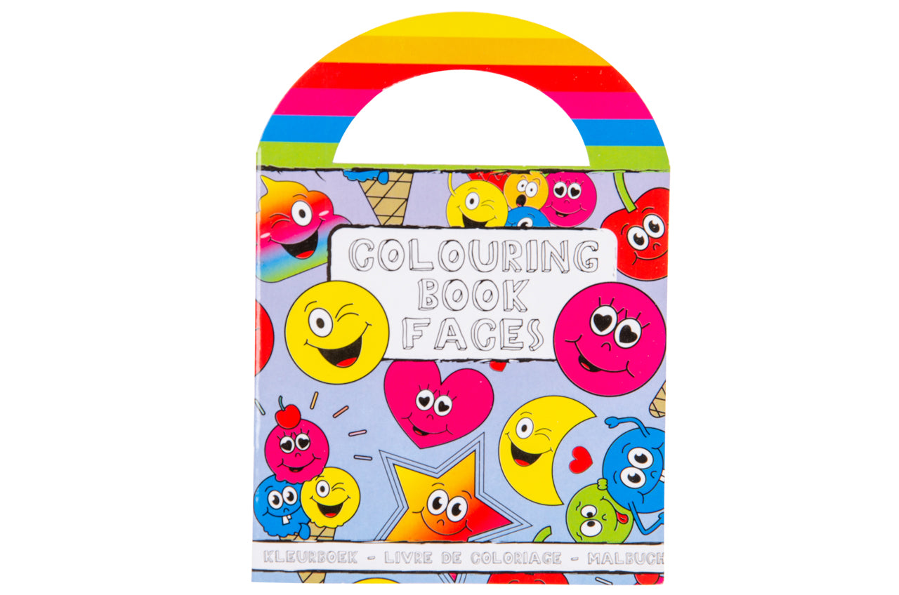 Pre Filled Emotion Theme Kids Party Favour Bag – Gift Bag with Reusable Cup & Themed Toys