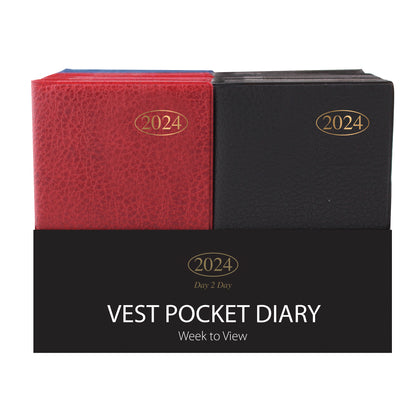 Single 2024 Week To View Commercial Pocket Diary