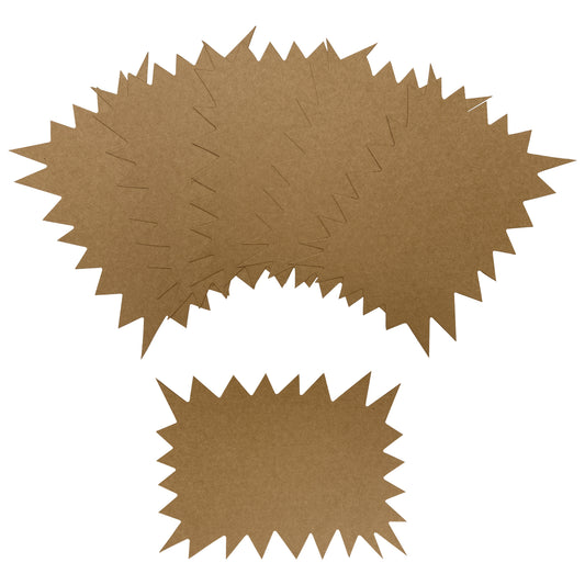 Pack of 40 Brown Kraft Flashes 150 x 100mm