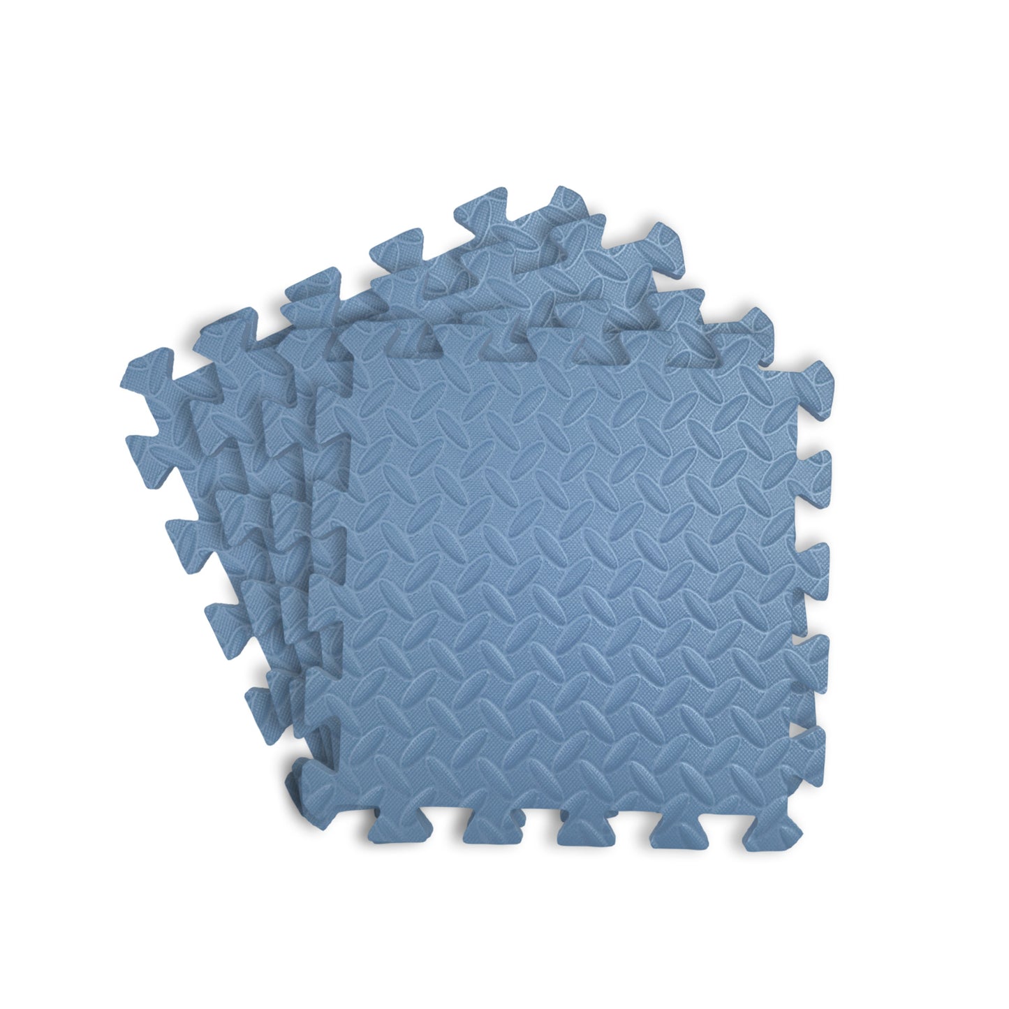 Pack of 20 30x30cm Blue Grey Coloured 1cm Thick EVA Foam Mats