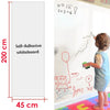 Self Adhesive Whiteboard Roll with White board marker- 45cm x 2m