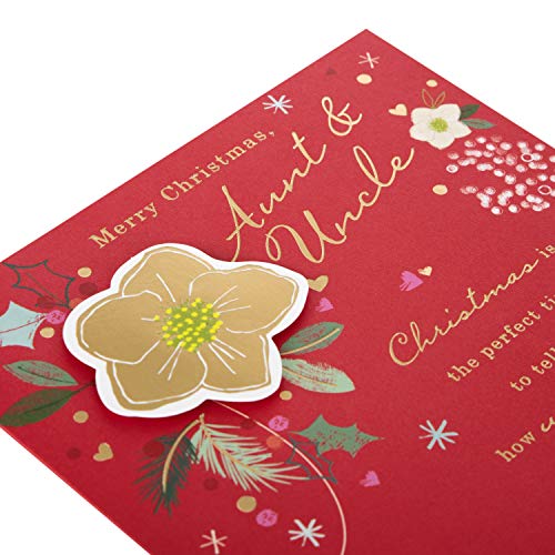 Aunt & Uncle Christmas Card "Festive Season"