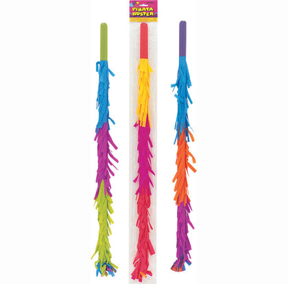 Multicolored Fringed Pinata Buster 30