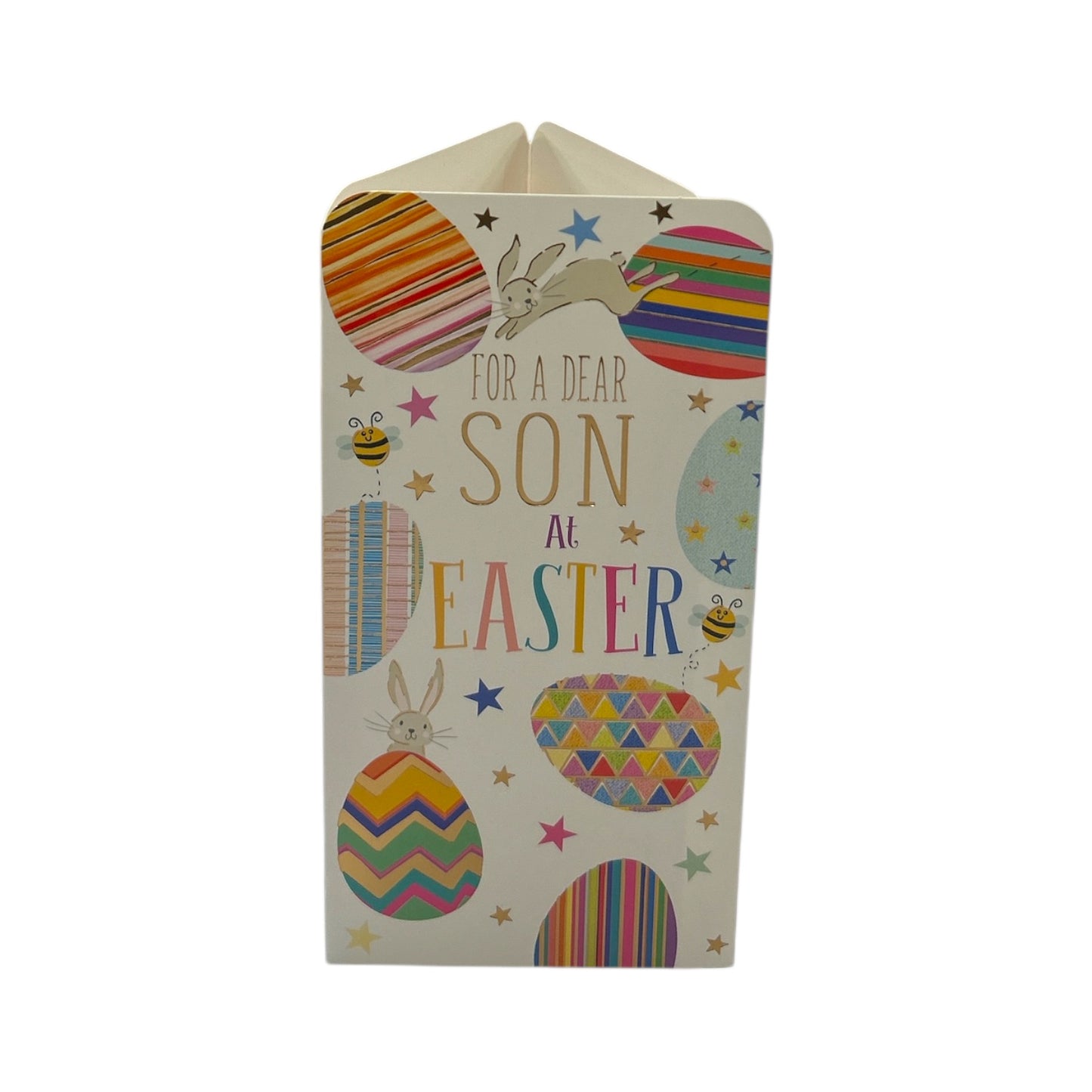 For A Dear Son Bunnies And Eggs Design Easter Money Wallet Card