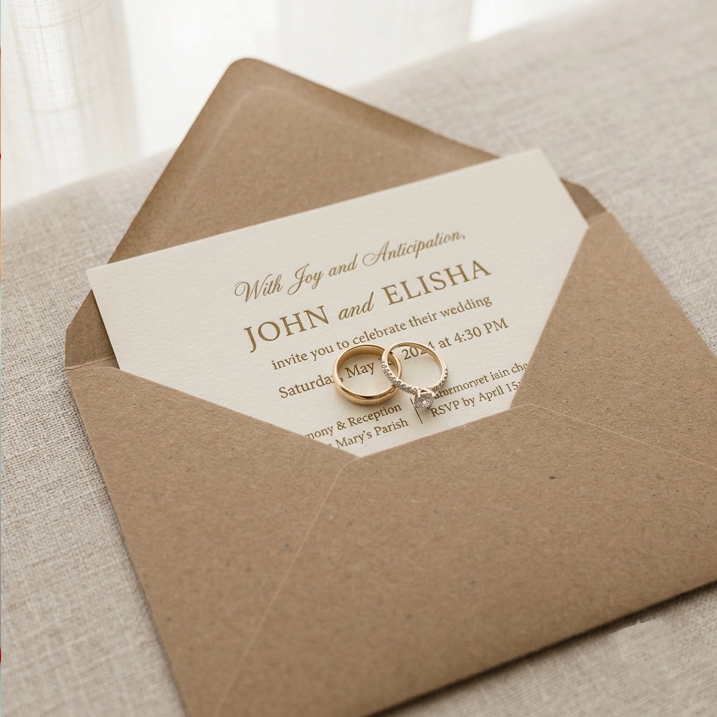 Pack of 50 White 100gsm 105x105mm Gummed Envelopes