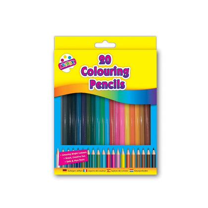 20 Full Size Colour Pencils