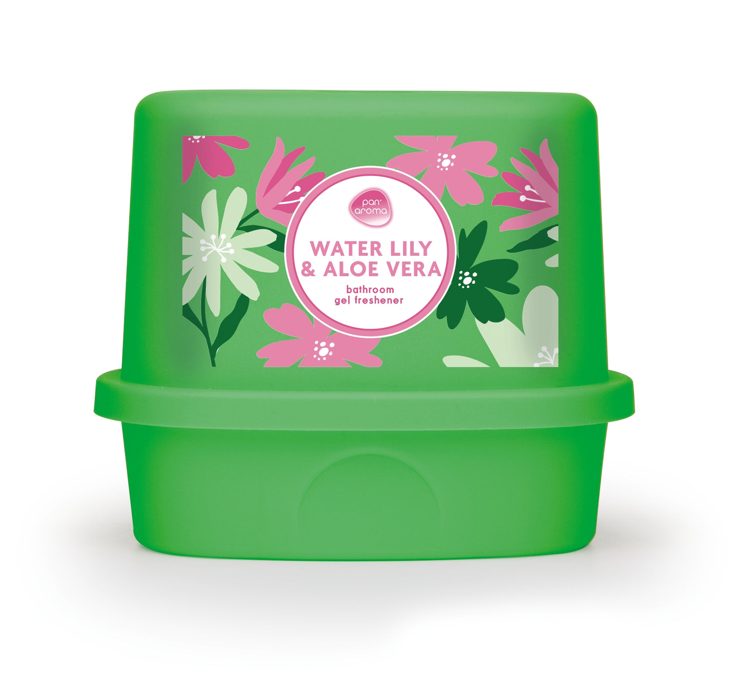 Pan Aroma Water Lily & Aloe Vera Bathroom Gel Air Freshener 150g