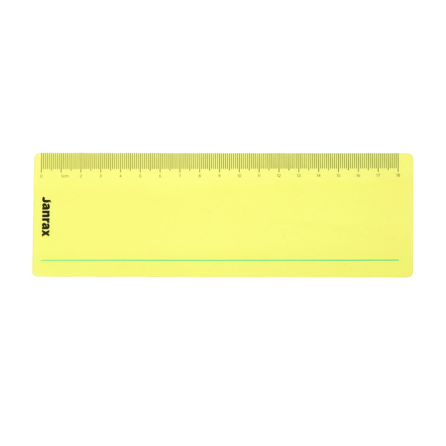 Pack of 8 Yellow 191x70mm Dyslexia Overlay Reading Rulers – PET Material, Rounded Corners
