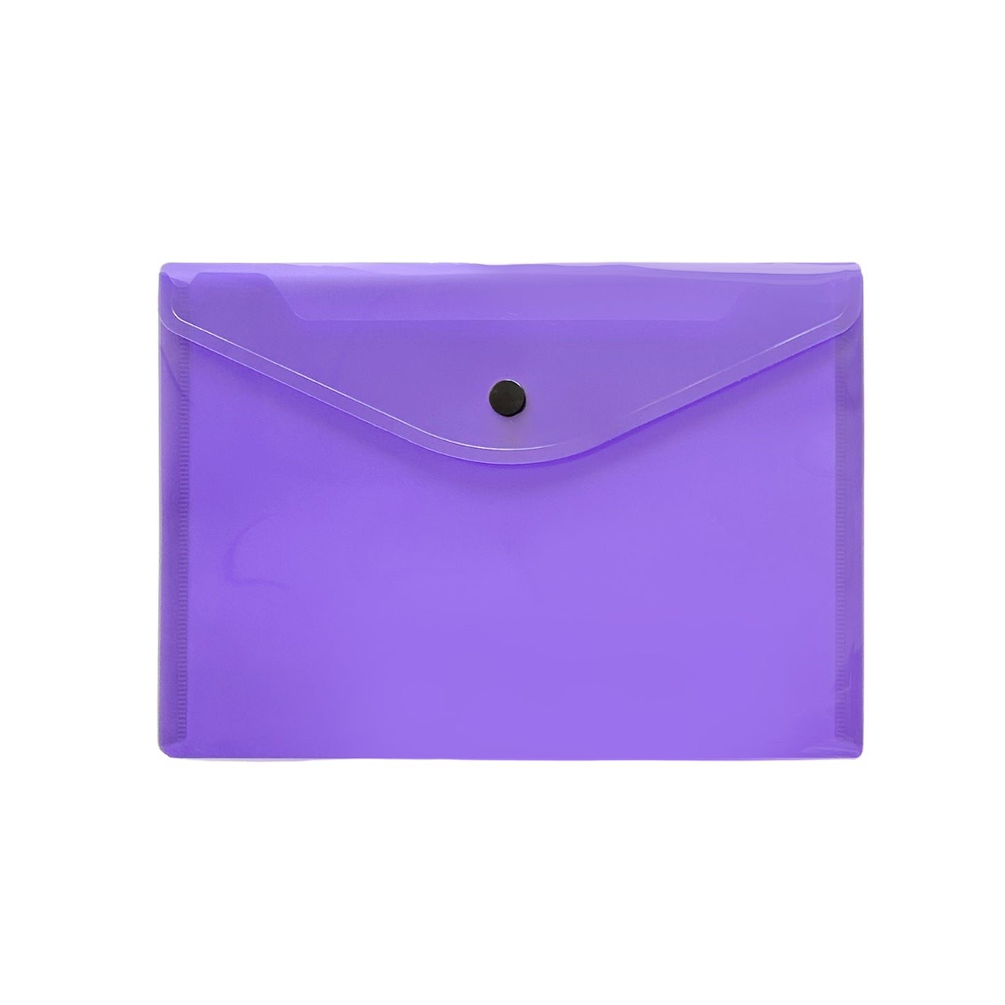 Pack of 12 Janrax A5 Purple Document Wallets