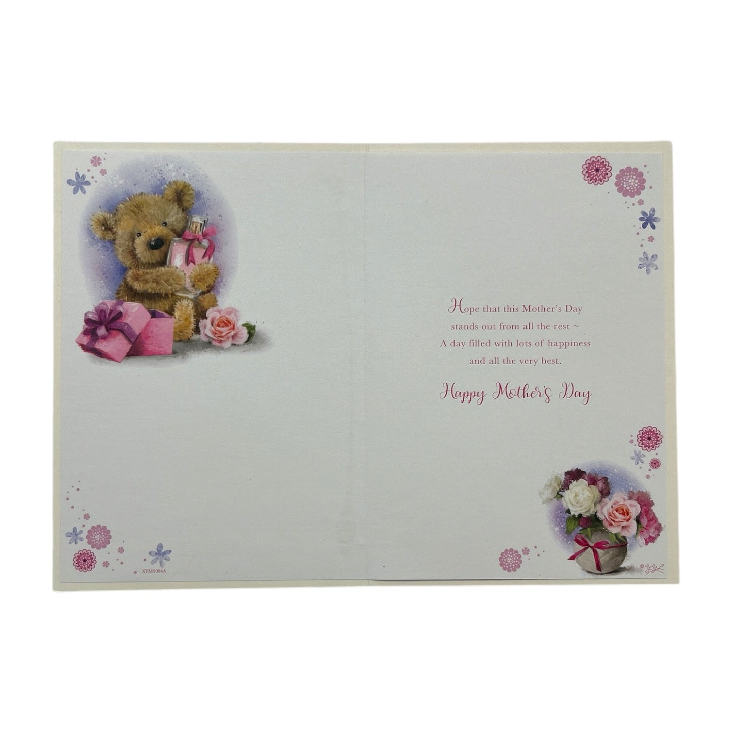To A Special Granny Cute Teddy With Perfume Bottle Design Mother's Day Card