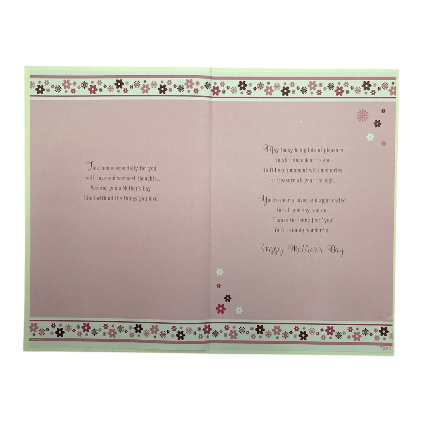For Someone Like A Mum Glitter Heart Design Mother's Day Card