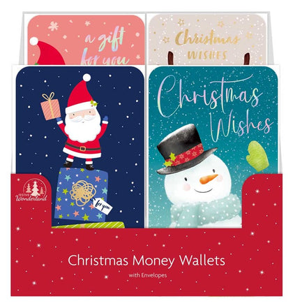 Single Christmas Cute Design Money Wallet with Envelope