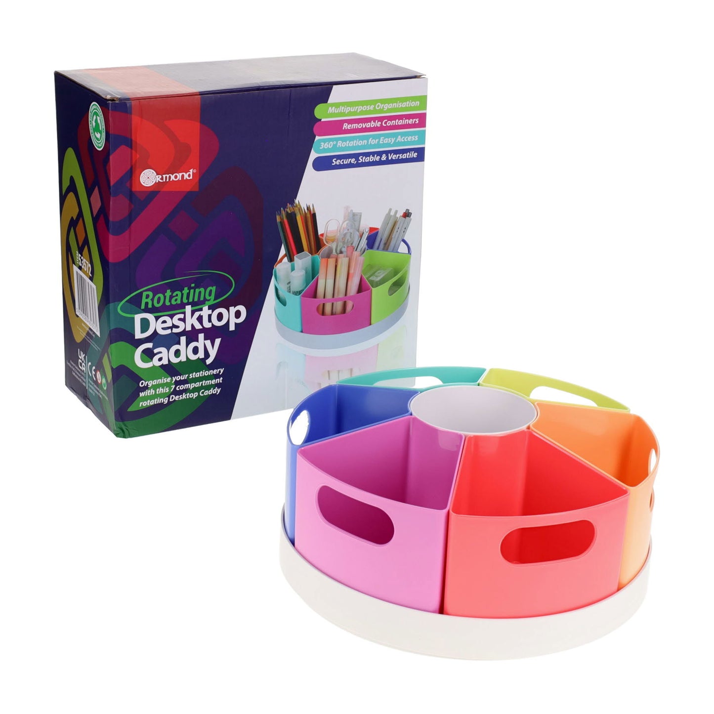 Rotating Desktop Caddy by Ormond