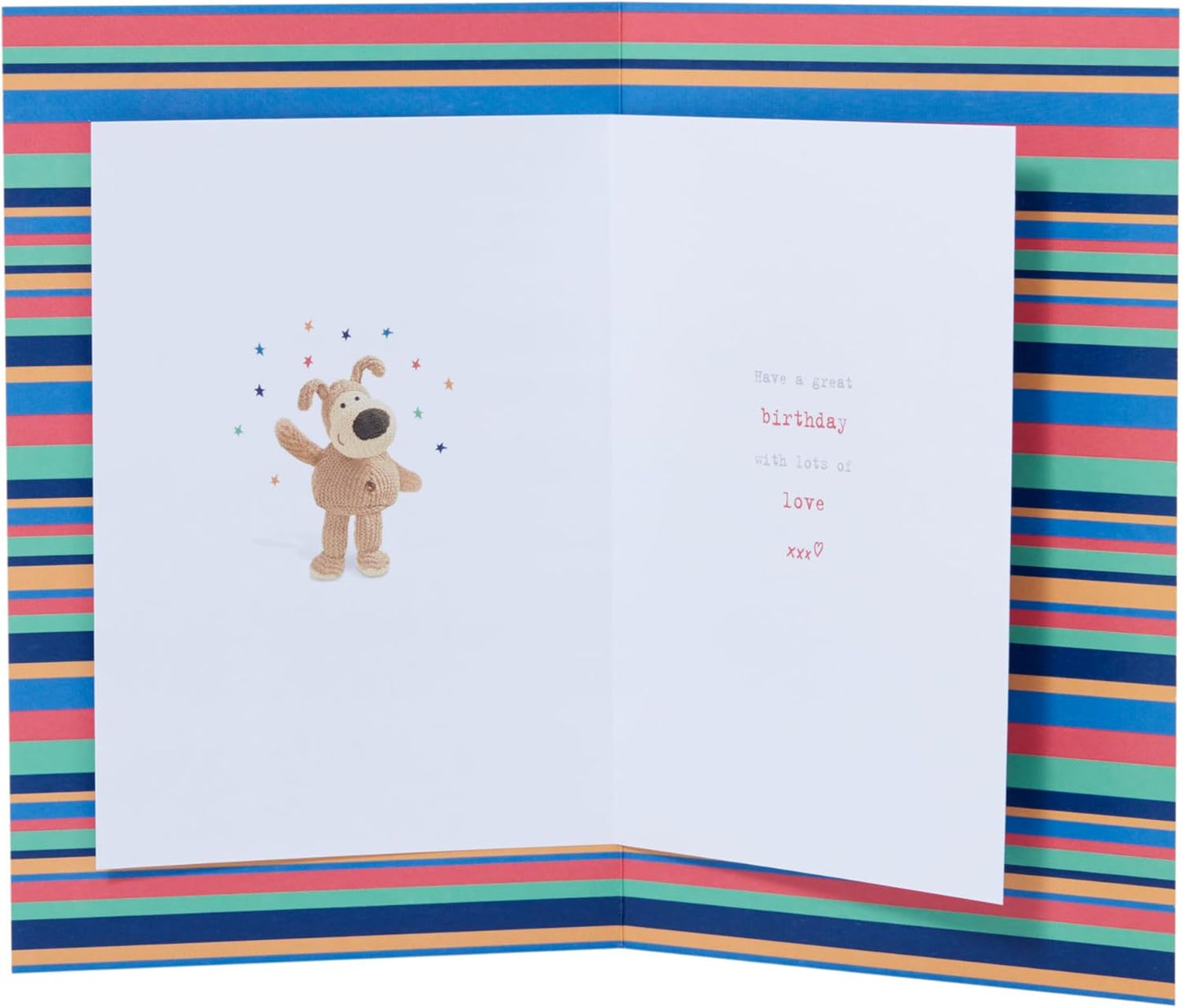 Boofle on Ladder Design Brother Birthday Card