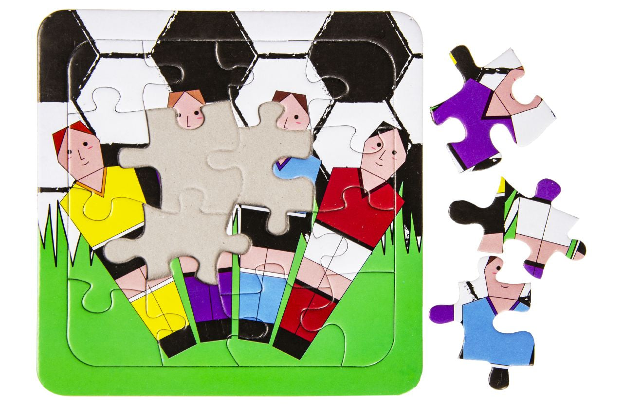 Pack of 12 Football Mini Puzzle Games