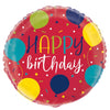 Balloon Party Birthday Round Foil Balloon 18"