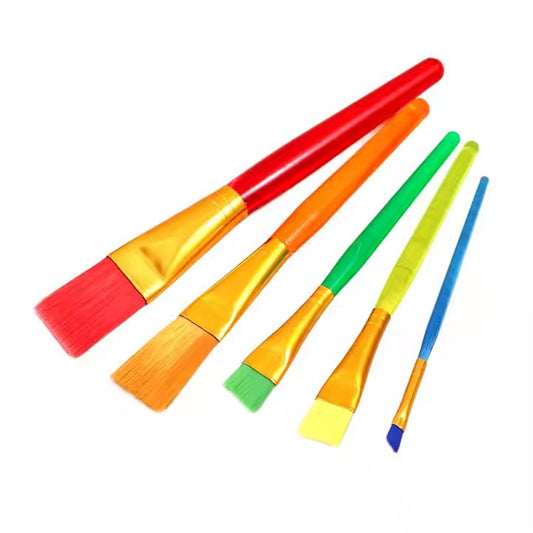 Plastic Handle Nylon Artist Brush for Painting