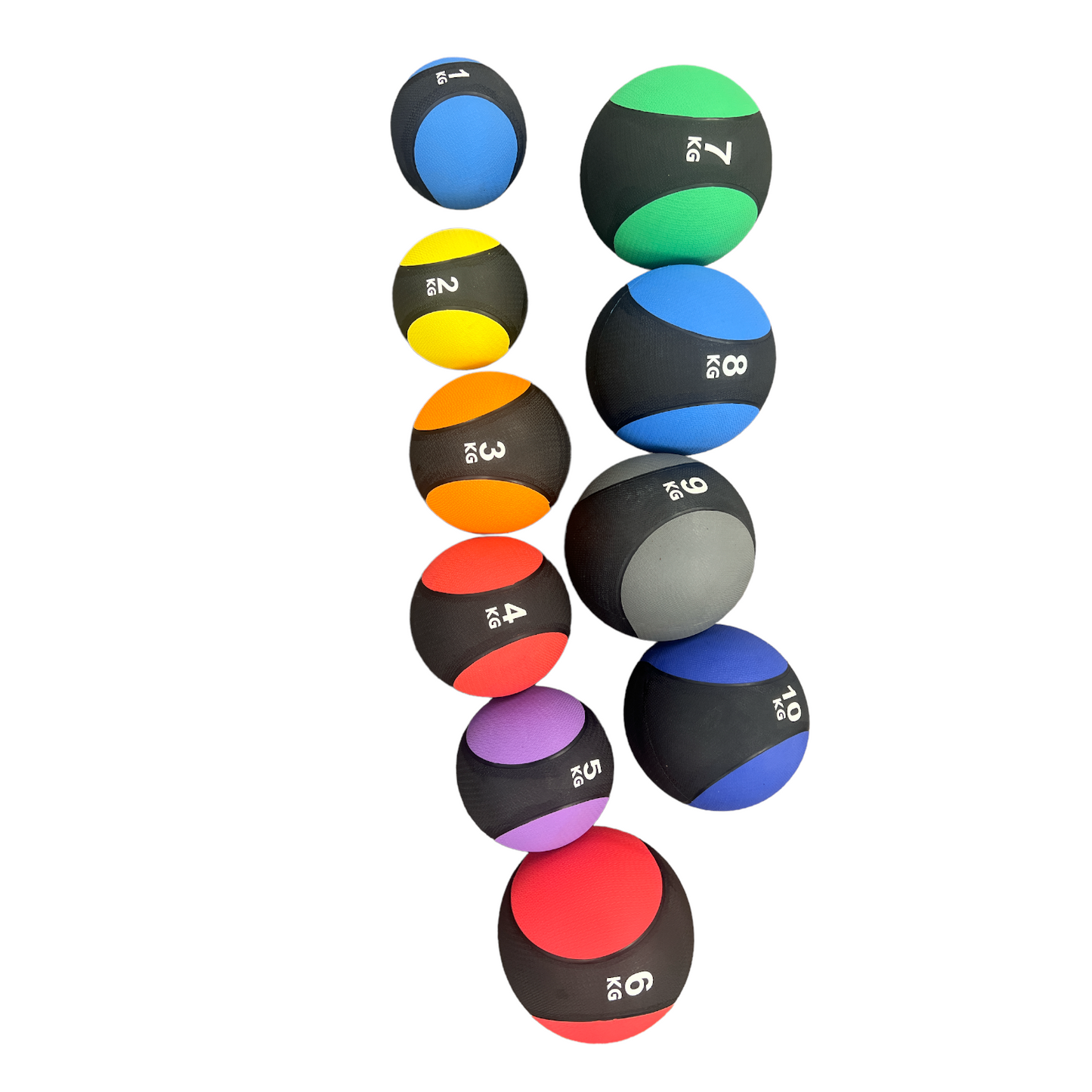 1kg Weight Dual Colour Medicine Ball