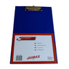 Janrax A4 Blue PVC Single Clipboard
