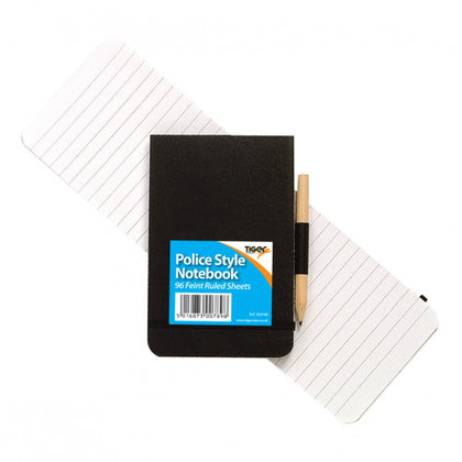 Police style notebook with Pencil