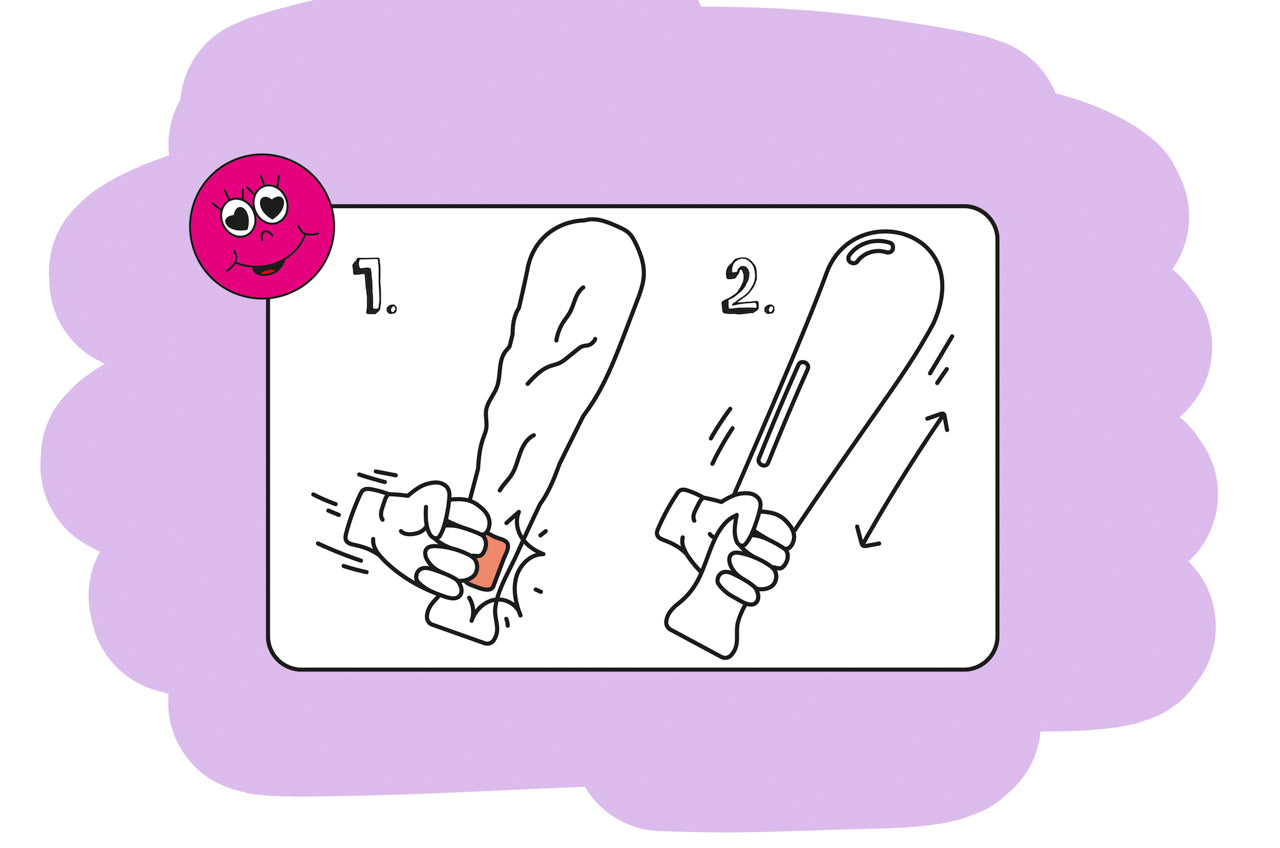 Single Motion Face Print Self-Inflating Bat