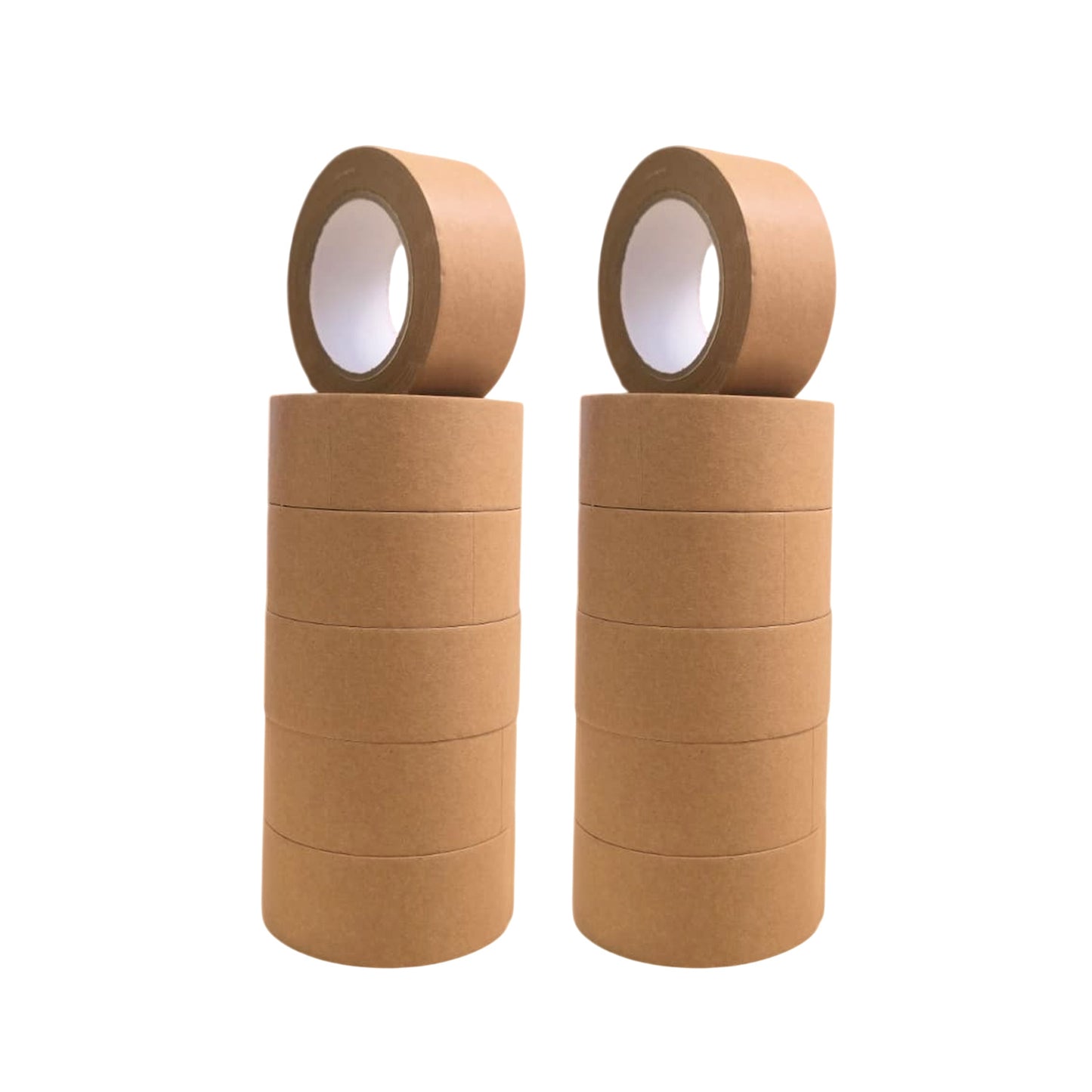Pack of 12 Kraft Packaging Paper Tapes 48mm x 40m