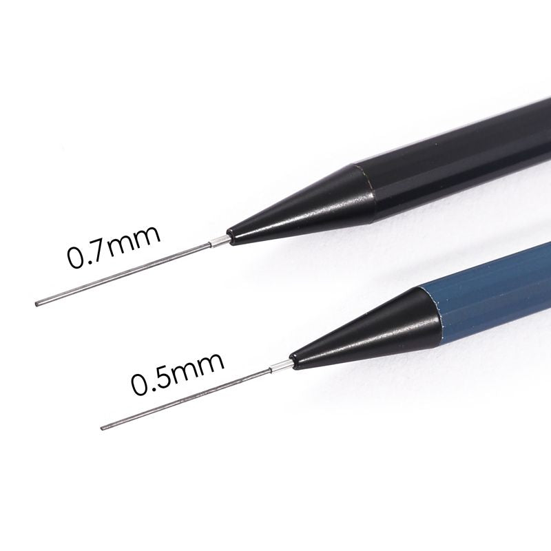 Pack of 8 0.5mm Metal Mechanical Pencils With Eraser