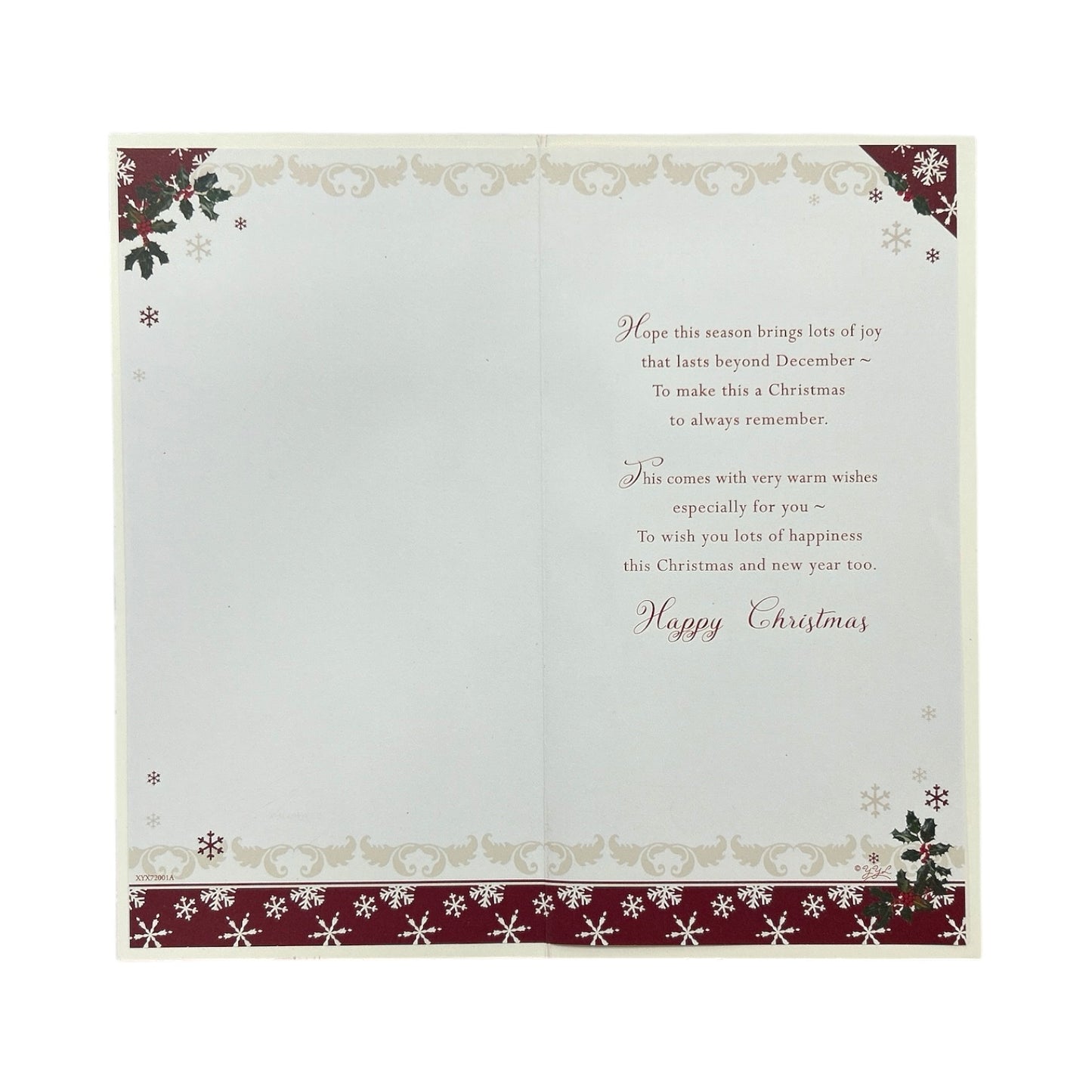 Have a Great Time Wishes From Hockley Christmas Card