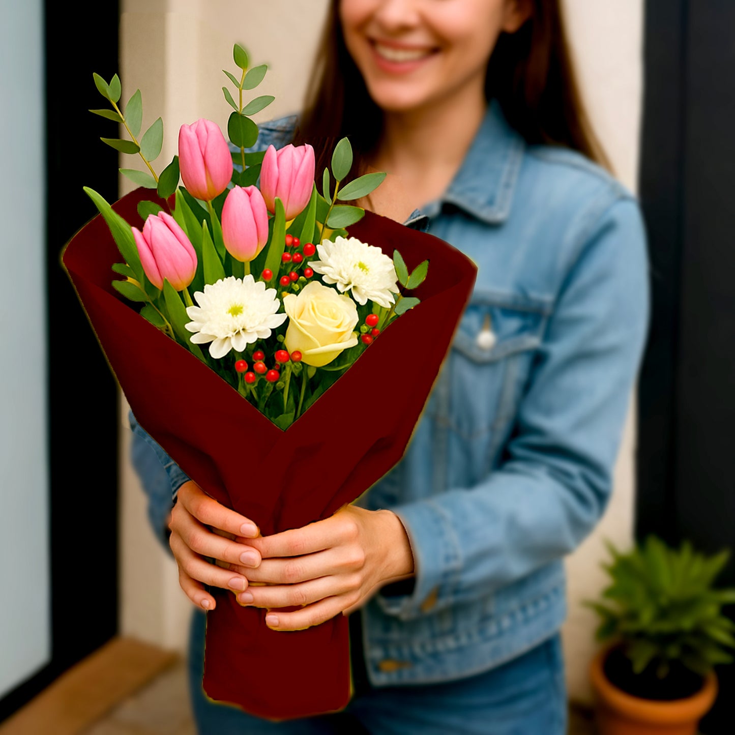 Pack of 200 Wine Colour Acid Free 50 x 70cm Tissue Paper Sheets