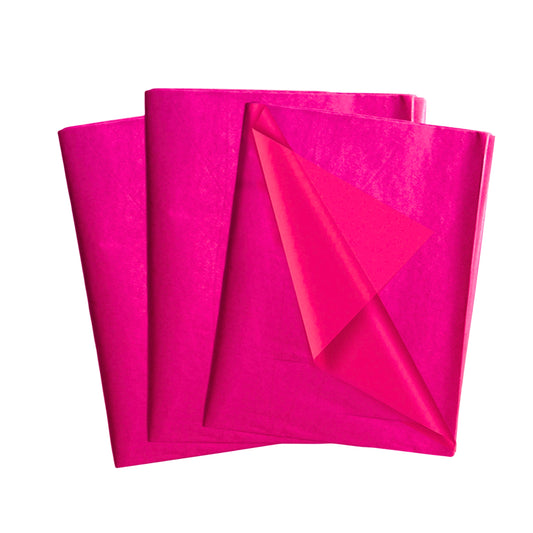 Pack of 180 Pink Acid Free 50 x 70cm Tissue Paper Sheets