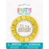 Gold Foil Confetti "It's My Birthday" Badge