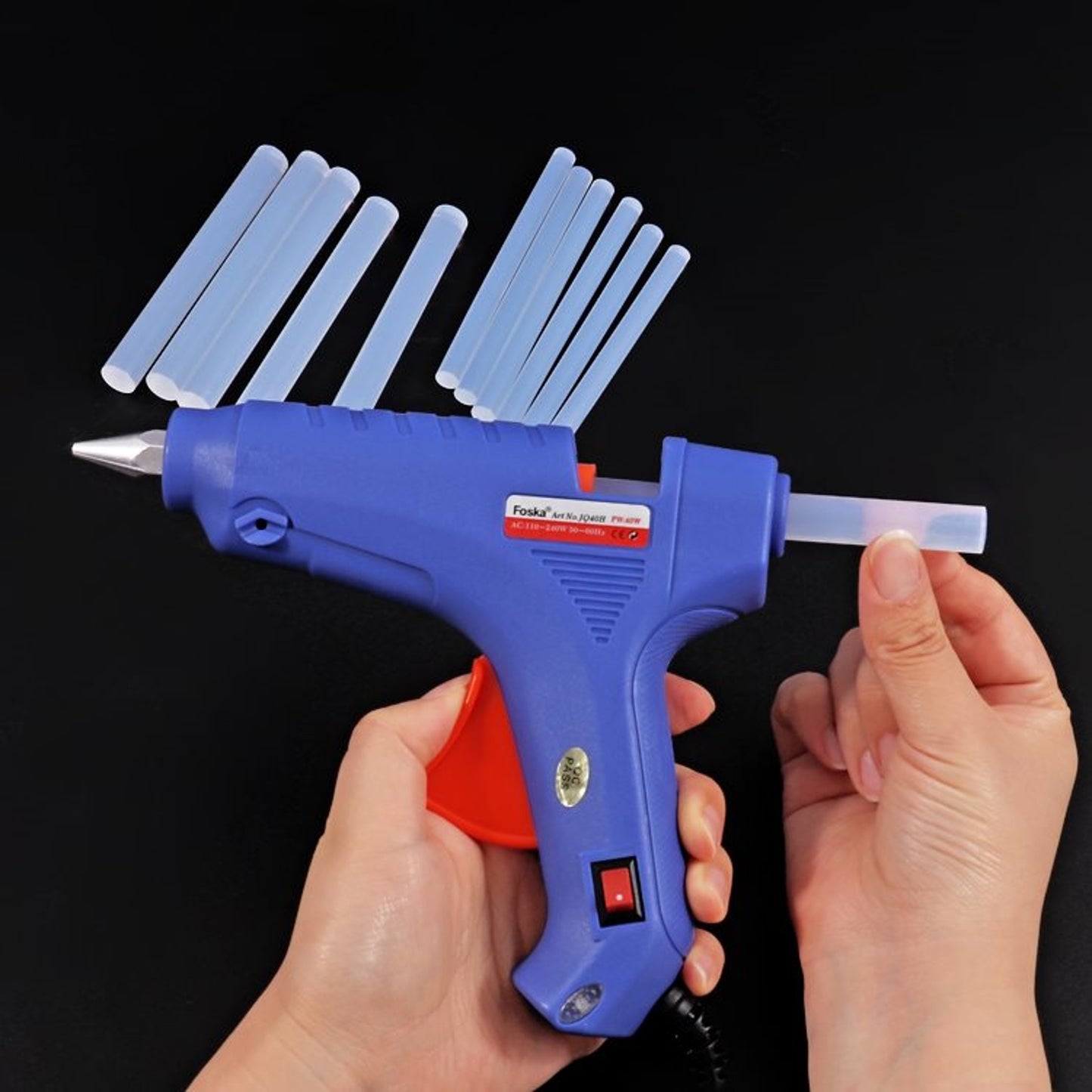 Pack of 12 7.2mm Hot Melt Gun Glue Sticks