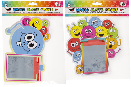 Pack of 30 Emotion Faces Mini Magic Slates