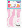 Pack of 5 Pink "It's a Girl" 12" Latex Balloons