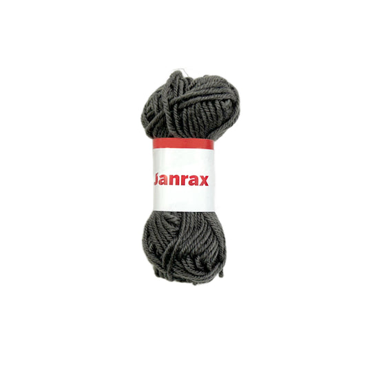 Grey Acrylic Yarn Roll – 10g, 4 Strand 8 Ply Knitting Wool