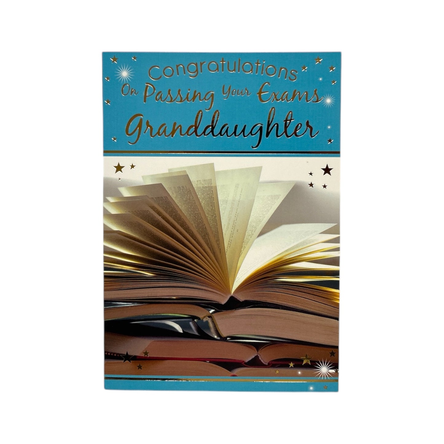 For Granddaughter On Passing Your Exam Congratulations Card