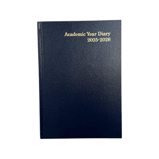 Janrax 2025-2026 A5 Week to View Blue Academic Diary