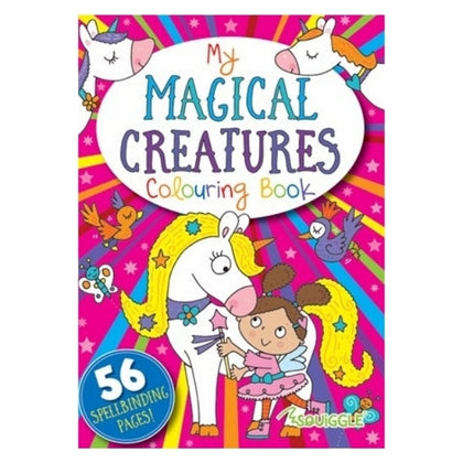 Magical Creatures Colouring Book