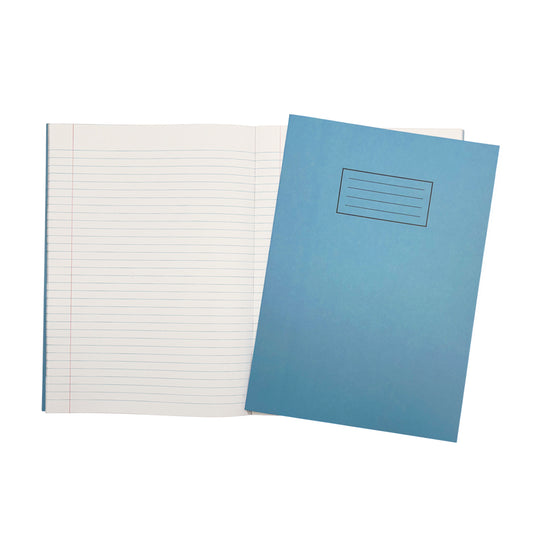 Janrax A4 Blue 80 Pages Feint and Ruled Exercise Book