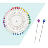 Drum of 480 Coloured Dressmaker Pins