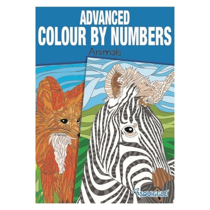 Single A4 32 Pages Animals OR Nature Advanced Colour by Numbers Book